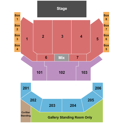 The Chelsea Gabriel Iglesias Seating Chart